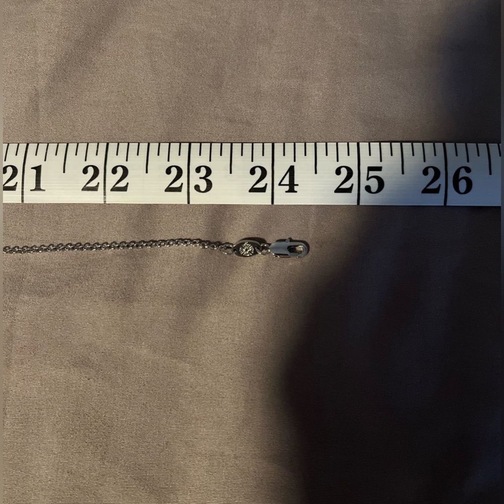 Chrome Hearts CH Silver Triple Cross Rosary Style Necklace Gothic Cross Pendants - Picture 13 of 14